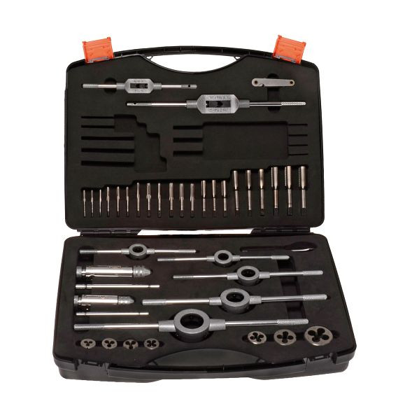 Jeu d'outils à fileter Projahn HSS-G 37 pièces M3-M12, 91024