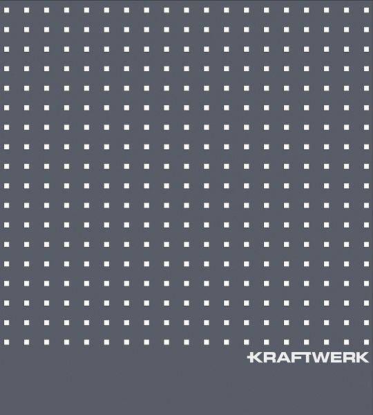 Kraftwerk Paroi arrière perforée pour chariot d'atelier BT700 800mm, 191.509.002