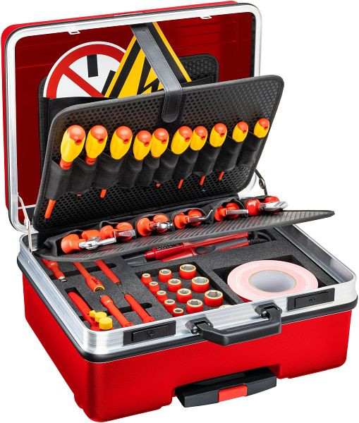 Jeu d'outils haute tension Hazet, double isolation, nombre d'outils : 52, 150/52