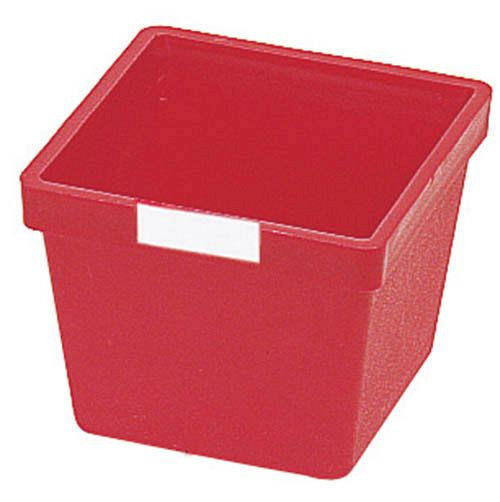 Boîte pour petites pièces Bedrunka+Hirth, hauteur de panneau 75 mm, dimensions en mm (LxPxH) : 75 x 75 x 52, 52.075.075