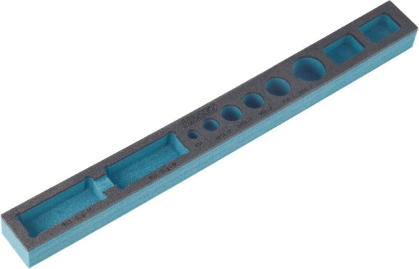 Insert en mousse souple Hazet à 2 composants, dimensions / longueur : 519 mm x 50 mm, 163-131L
