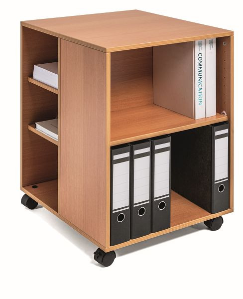 Chariot multifonction DURABLE 74/59 ouvert, hêtre, 311347