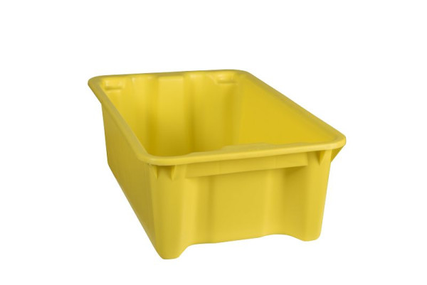 Plastipol-Scheu K 400/0 POLYBOX PP JAUNE, 590 mm x 380 mm x 202 mm, 28400014