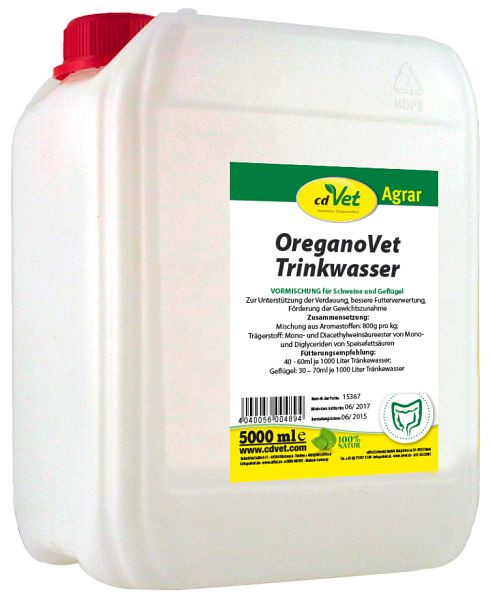 cdVet OreganoVet eau potable 5 L, 489