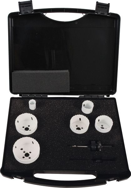 Coffret scie cloche Projahn BiMetall "Elektro I" 8 pièces, 68902