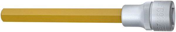 Douille tournevis Hazet, carré creux 12,5 mm, profil six pans creux, 11 mm, version extra longue avec moletage, 986SL-11