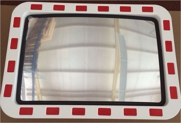Garant Verkehrsspiegel aus Acrylglas, 400 x 600 mm, 041601