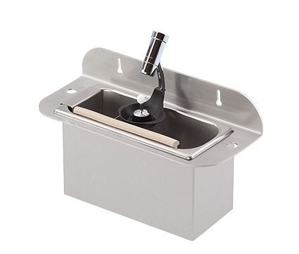 Lölsberg i.ScoopShower Unlimited Silver Système de douche doseur WATERSTOP Single Cover D (version complémentaire), avec couvercle, 926 009D