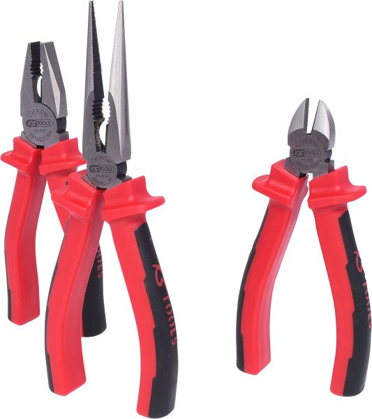 KS Tools Jeu de pinces ERGOTORQUE, 3 pièces, 115.1010