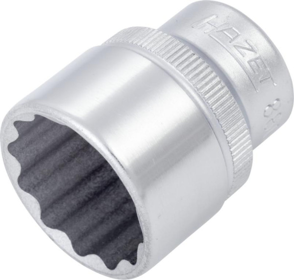 Douille Hazet, Bi-Hex, Carré creux 10mm (3/8"), 20mm, Moleté, 880Z-20