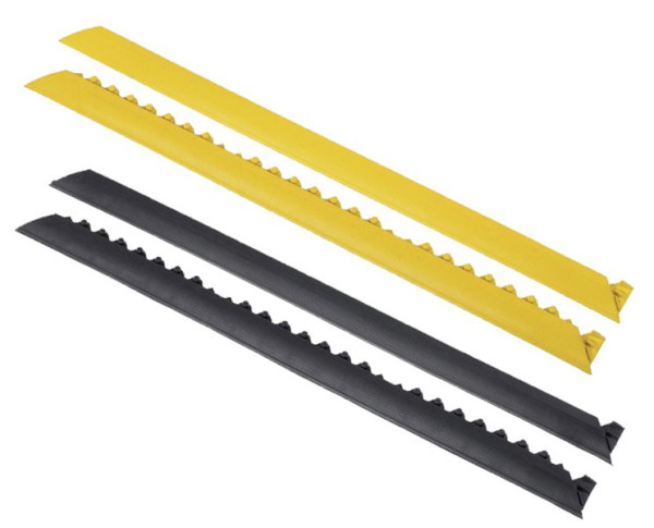 Notrax SkywalkerHD Rampe de sécurité en nitrile, accessoires pour tapis industriels 461, jaune, 6 cm x 91 cm, 461M0003YL