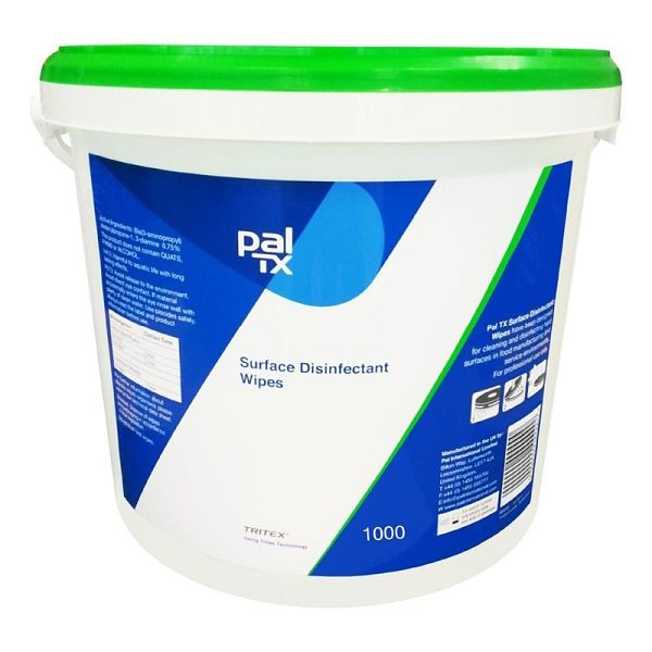 Lingettes désinfectantes Pal - 1000 pièces (seau), J860
