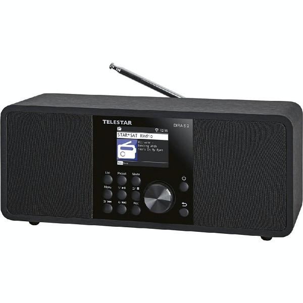 Radio stéréo multifonction TELETAR DIRA S 2, radio hybride, DAB+/FM, lecteur de musique USB, UPnP, DLNA et Bluetooth 5.1, écran couleur TFT LCD, 30-020-02