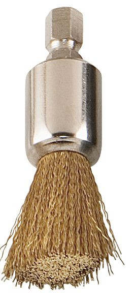 KS Tools brosse brosse avec fil de laiton ondulé, 152.1384