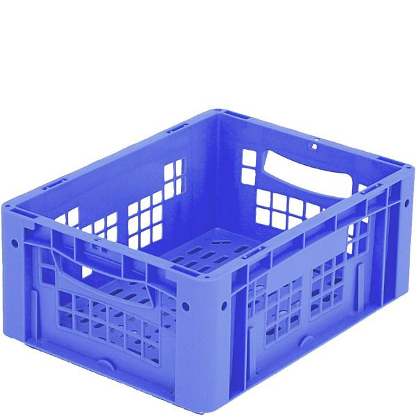 BITO Euro bac gerbable XL /XL 43173 400x300x170 bleu, parois ouvertes, C0291-0073