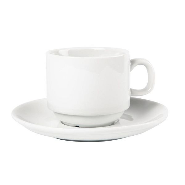 Tasses à thé OLYMPIA Whiteware 20cl, UE: 12 pièces, CB467
