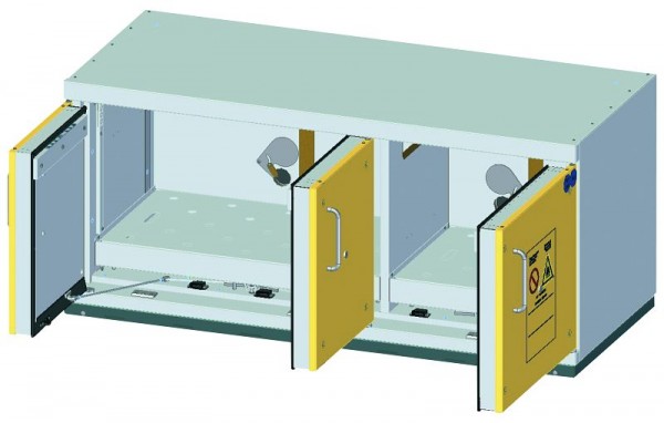 Armoire de sécurité Düperthal pour liquides inflammables Type 90 UTS ergo XLT avec carter de plancher, 29-061467-001