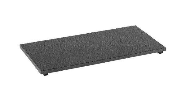 Plaque en ardoise naturelle APS GN 1/3 32,5 x 17,6 cm, épaisseur du matériau 6-9 mm, 01004