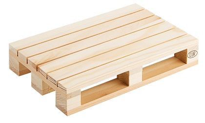 Palette en bois Contacto 20 x 13 cm, naturel, 3898/200