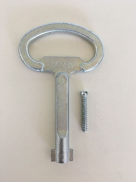 Clé ELMAG pour boîtier de commande 'double panneton No.3', pour groupe électrogène SEZN, en partie pour panneau de commande sur générateurs, 9503088