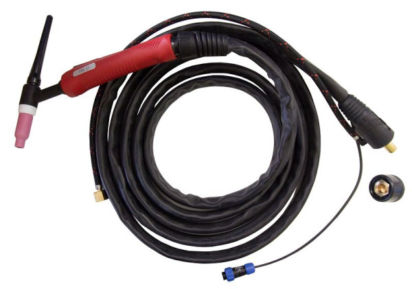 Paquet de tuyaux ELMAG TIG ErgoTig 17/4m - 2 cycles/4 cycles, 16/25 mm², adapté à ETP 220/225/230 SynPuls, 55996