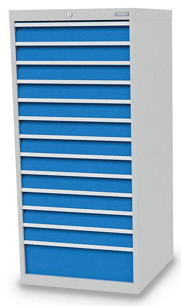 Armoire à tiroirs Bedrunka+Hirth, profondeur 736 mm, R 24-24, nombre de tiroirs : 13, dimensions en mm (LxPxH) : 705 x 736 x 1519, 715/0130V10