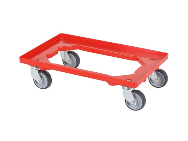 Rouleau de transport Saro 600X400 rouge modèle TRR, 174-3000