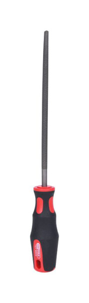 Lime ronde KS Tools, forme F, 200 mm, coupe 2, 157.0205