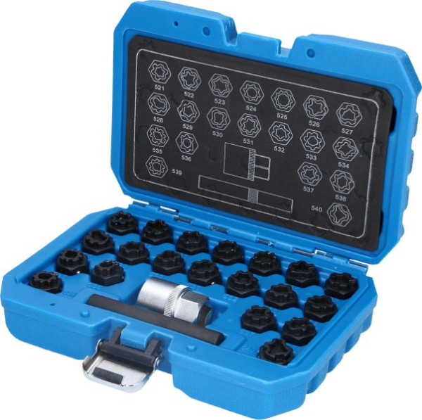 Assortiment de serrures de jante Brilliant Tools pour VW, 22 pièces, BT691390