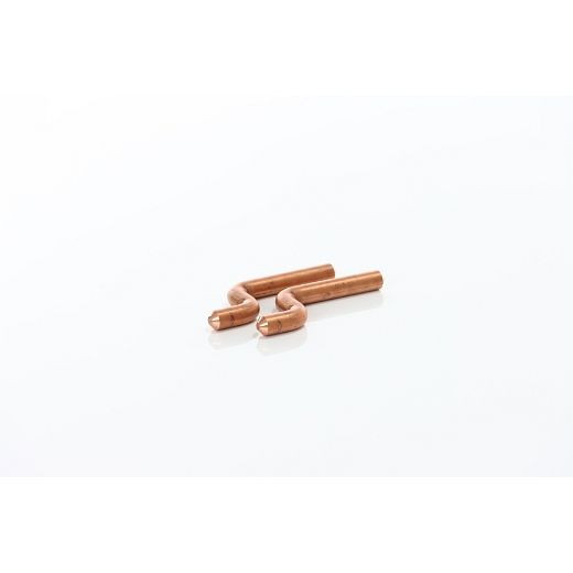 Paire d'électrodes ELMAG CU en forme de S Ø 12mm, modèle 7452 pour bras 7401-7404 adaptable aux modèles 7900 - 7902 - 7911, 56345