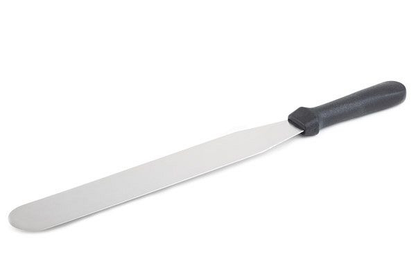 Palette de peinture APS, 25 x 4 cm, longueur 38 cm, lame flexible en inox, manche en polypropylène antidérapant, noir, 88922