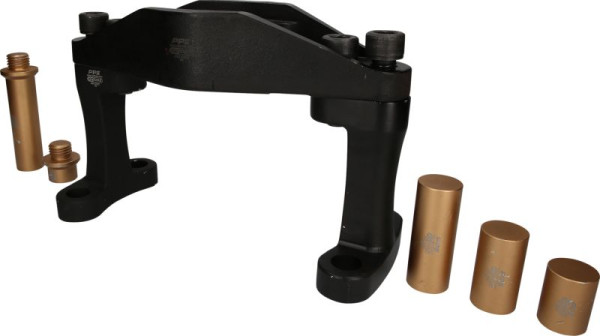 Jeu d'extracteurs de moyeu de roue KS Tools pour 8 et 10 boulons, 12 pièces, 440.0610