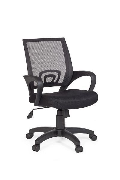 Amstyle Chaise de bureau Rivoli Chaise de bureau noire avec accoudoirs, SPM1.075