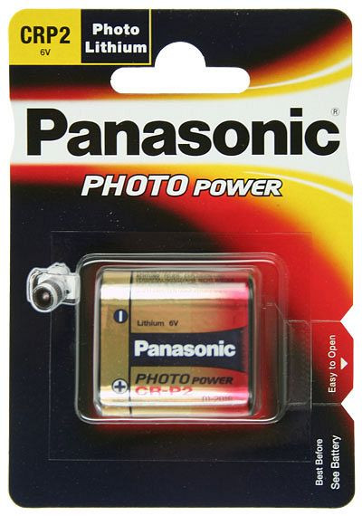 Batterie photo lithium d'origine AGI PANASONIC CR-P2, 90338