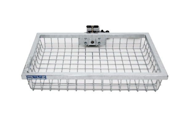 Porte-bagages arrière Optimal, abaissable avec dégagement rapide en taille 800 x 500 x 125 mm, 131350
