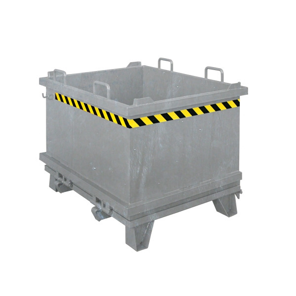Conteneur à fond pliant Eichinger industrie, 1000 kg, 500 litres galvanisé à chaud, 20320800002000