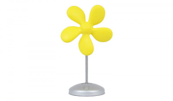 Sonnenkönig FLOWER FAN - ventilateur de table couleur: jaune, 9 W, 16 x 39 x 16 cm, 10500741
