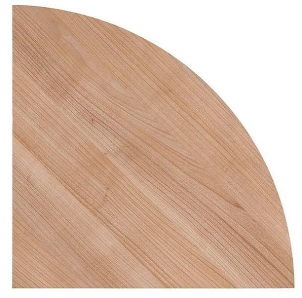 Hammerbacher quart de cercle 80cm avec système de perçage noyer, quart de cercle, VKP91/N