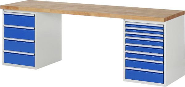 Etabli RAU série 7000 - modèle 7822-3, L2500 x P700 x H890 mm, 13-7822A3-257B4M.11