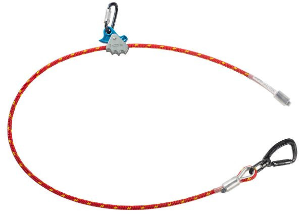Longe Skylotec avec renforcement en acier ERGOGRIP CORE S15, FS90 St / STEEL D TRI, longueur: 4 m, L-0249-4