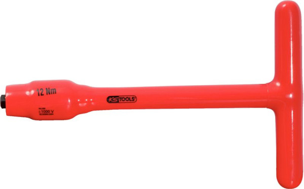 KS Tools Limiteur de couple à poignée en T fixe 3/8" avec isolation de protection, 12 Nm, 117.3806
