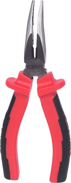 KS Tools Pince à bec effilé ERGOTORQUE, courbée, 165 mm, 115.1018
