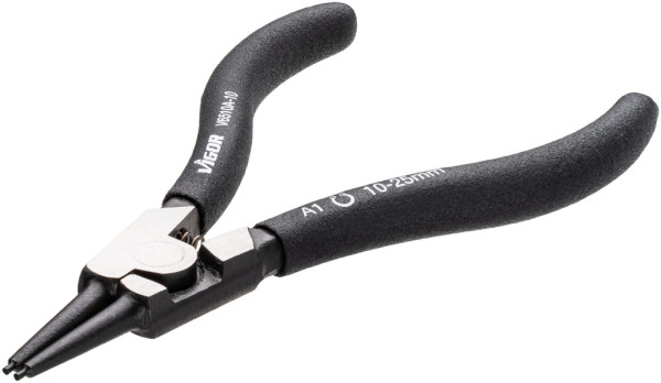 Pince à circlips VIGOR, 140 mm, version droite (Forme A), V6510A-10