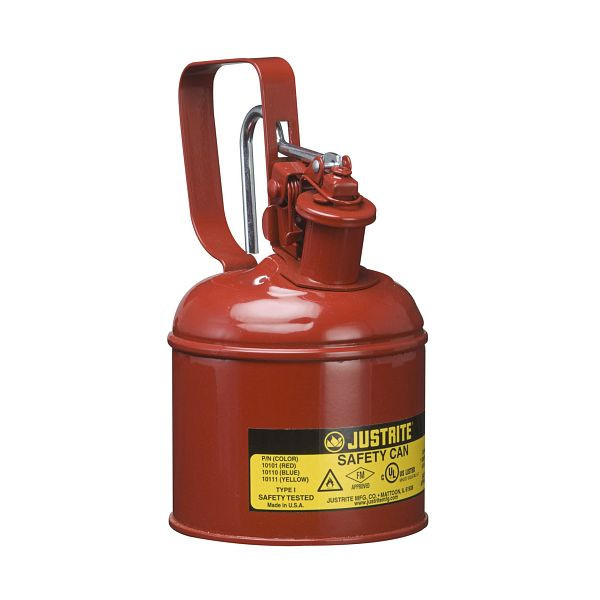 Conteneur de sécurité Justrite type I 1001, 21 cm x 21 cm, rouge, JCN10101Z0