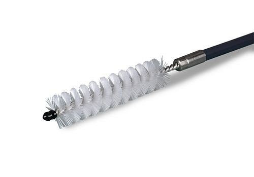 Brosse de nettoyage DENIOS pour capteurs de zone, PVC/inox, longueur 600 mm, Ø 25 mm, 179-473