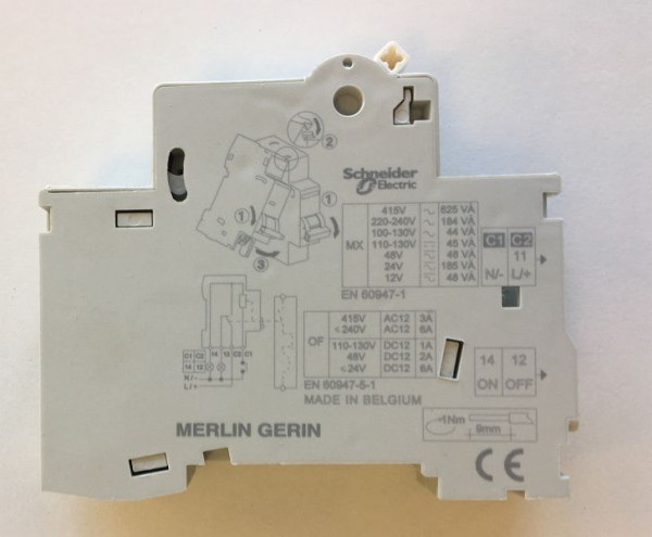 Déclencheur shunt ELMAG Multi 9 MX+OF 12-24Vdc, 9503704