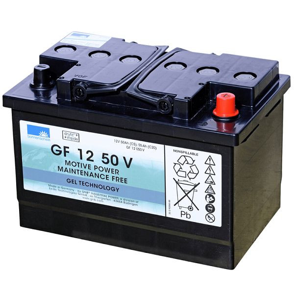 Batterie EXIDE GF 12050 V, traction sèche, absolument sans entretien, 130100005