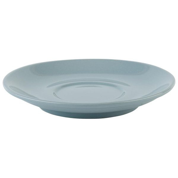 Soucoupes à cappuccino APS bleues Ø 15,5 cm, hauteur : 2,5 cm, lot de 6, 16017