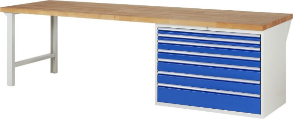 Etabli RAU série 7000 - modèle 7717, L3000 x P900 x H890 mm, 13-7717A1-309B4M.11