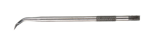 Crochet de fixation KS Tools, courbé latéralement, 75 mm, 550.1086